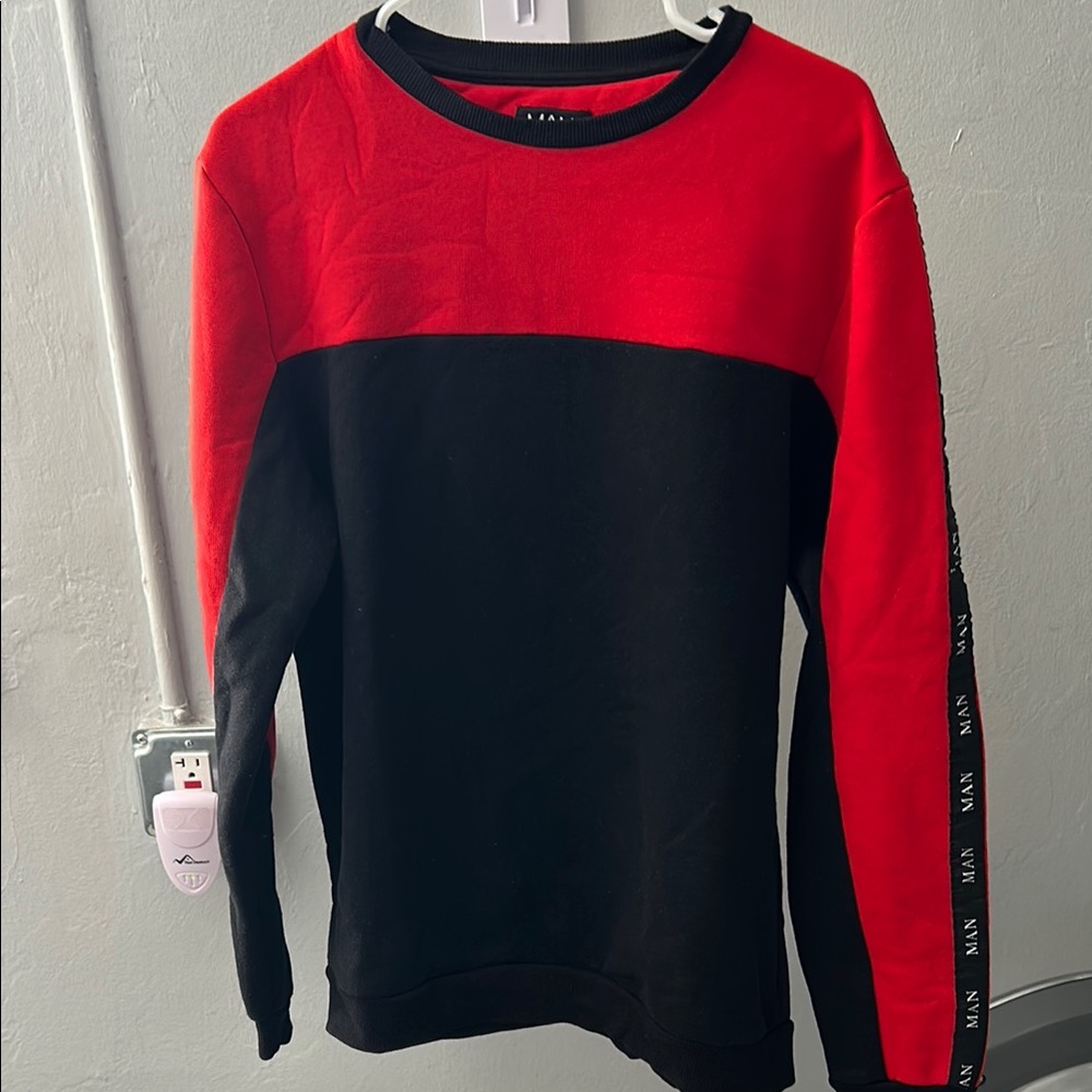 Boohoo Man Color Block Track Set - Picture 2 of 5